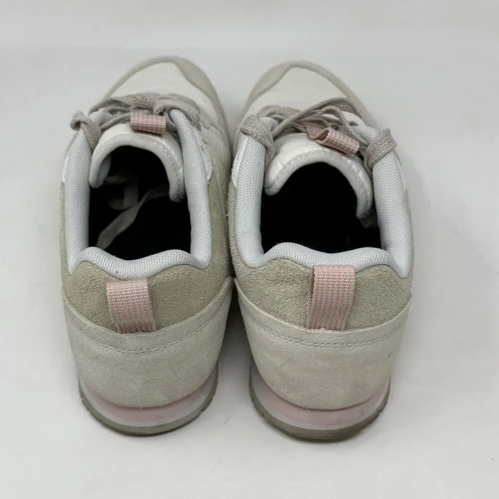 Merrell Alpine Shoes Womens 8.5 Oyster White Rose Pink Lace Up Sneakers